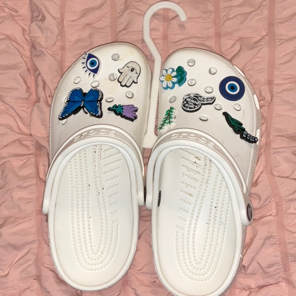 White crocs